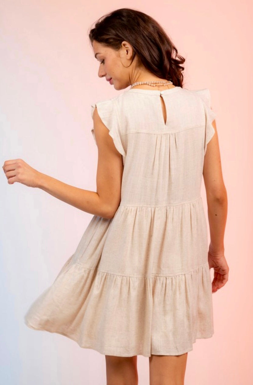 Keely Linen Dress