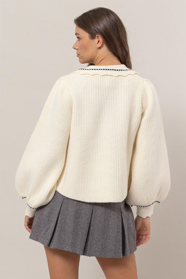 Addison Ribbed Sweater