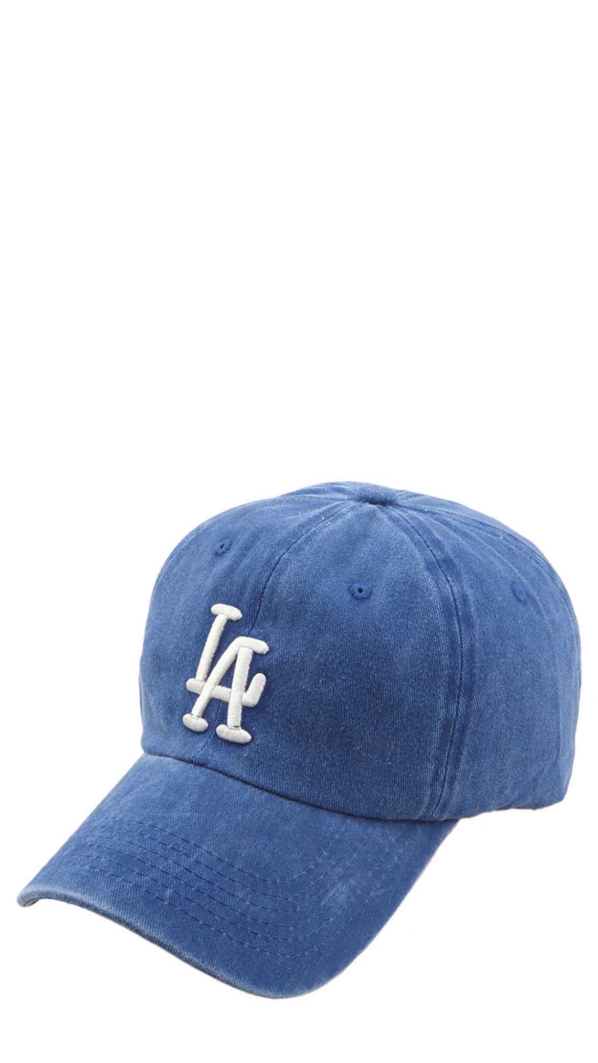 LA Embroidered Baseball Cap