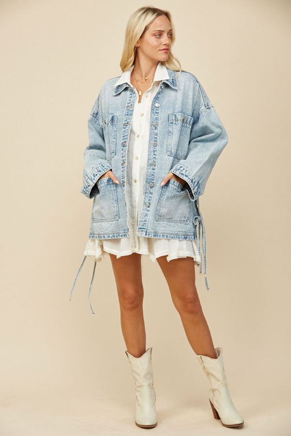 Boho Denim Jacket