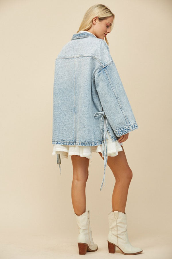 Boho Denim Jacket