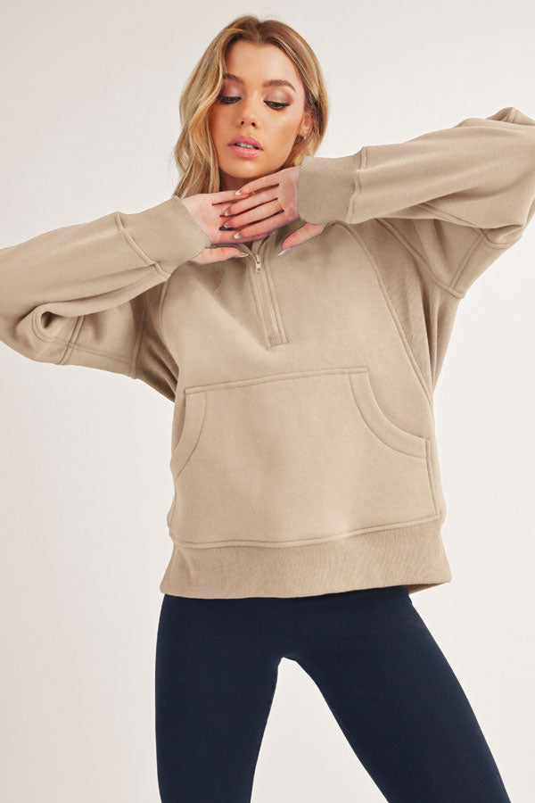 Drea Half-Zip Hoodie