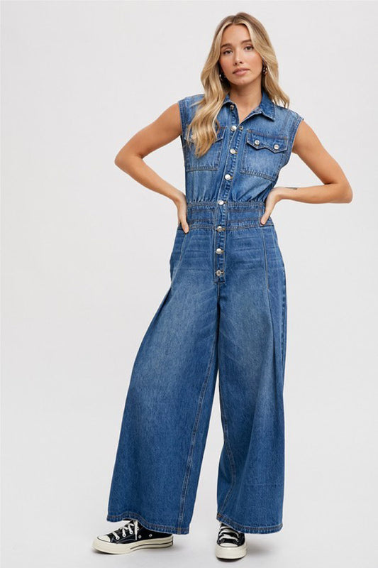 Dylan Denim Jumpsuit