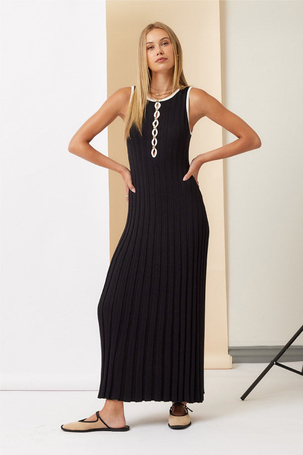 Miranda Ribbed Maxi Dress