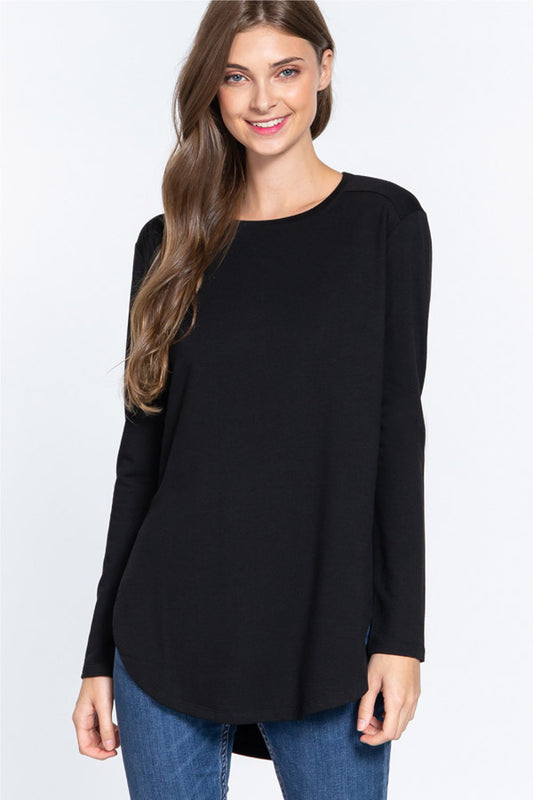 Cleo Long Sleeve Tunic Top