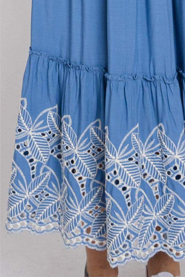 Meadow Eyelet Skirt