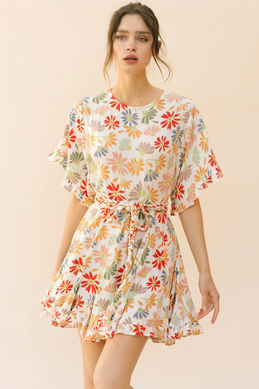 Wisteria Floral Dress