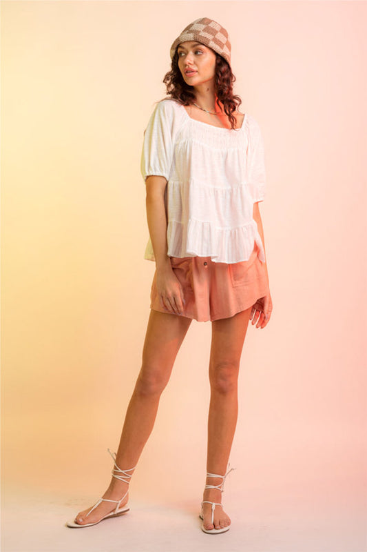 Zoey Babydoll Top