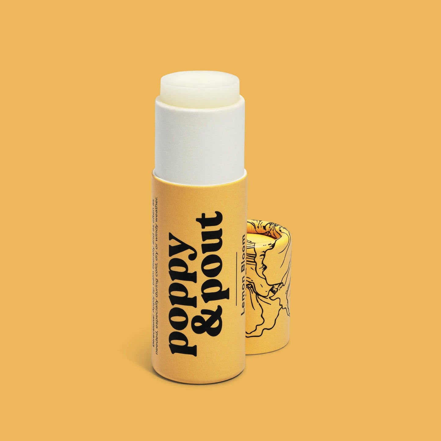 Poppy & Pout Lemon Bloom Lip Balm